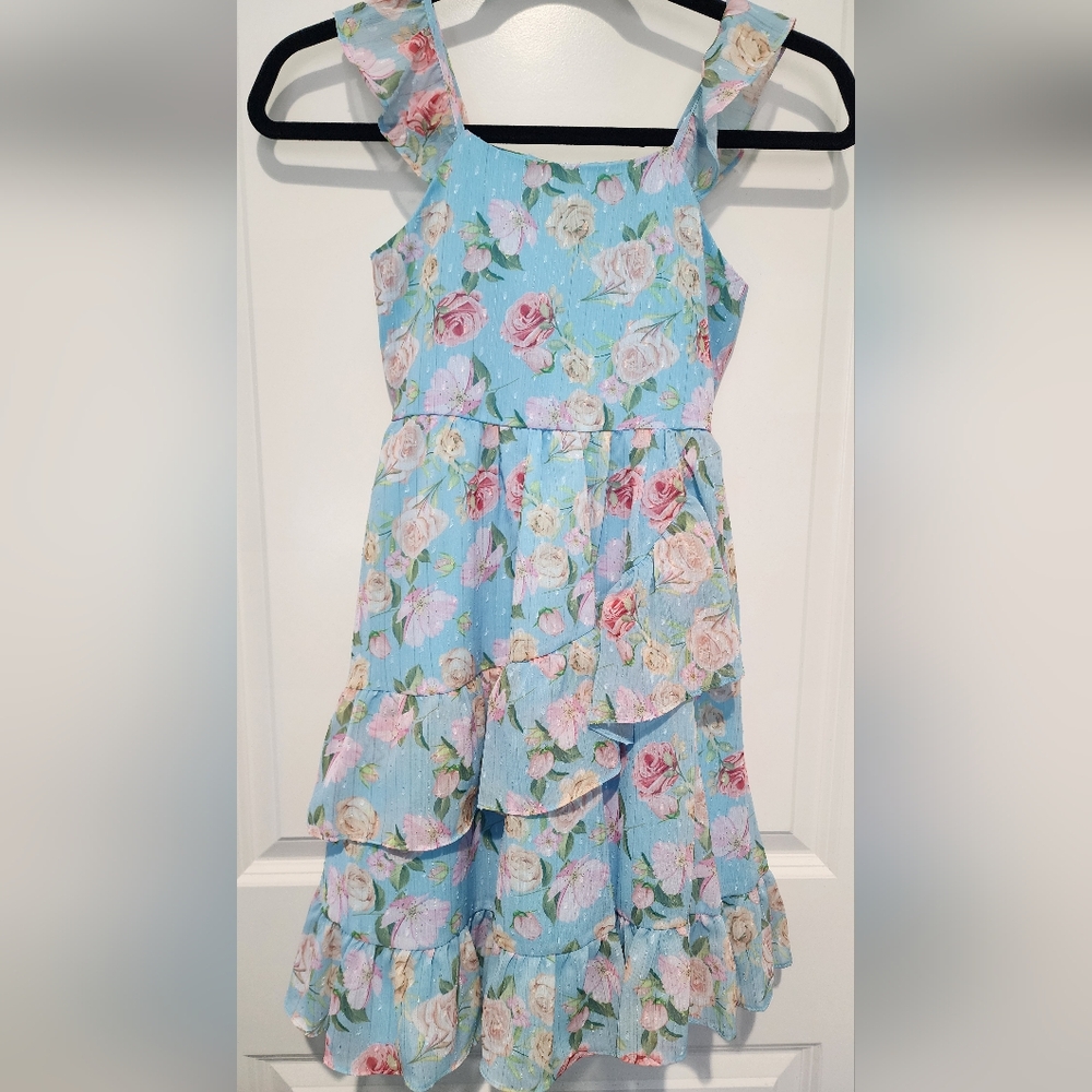 Blush by Us Angels Pastel Floral Dress
